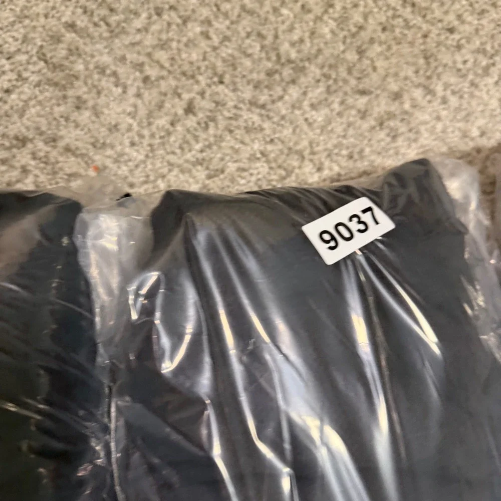The North Face Mens Black Textured Fleece Quarter Zip Pullover XXL Mock Neck